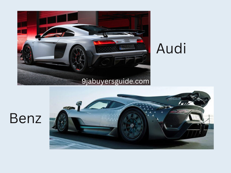 which car is faster between Mercedes and Audi